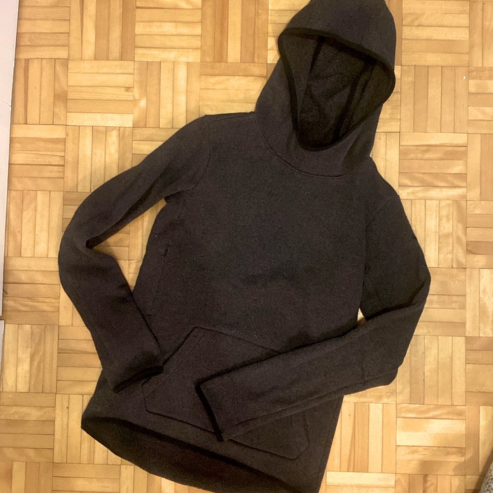 Nike Hypernatural Therma Fit Pullover Hoodie 806981-032 Black Women's Small Warm